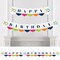 Big Dot of Happiness 70th Birthday - Cheerful Happy Birthday - Seventieth Birthday Party Bunting Banner - Birthday Party Decorations - Happy Birthday
